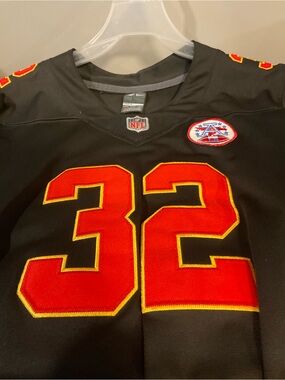 NFL Black Jersey with Red & Gold Accents #32